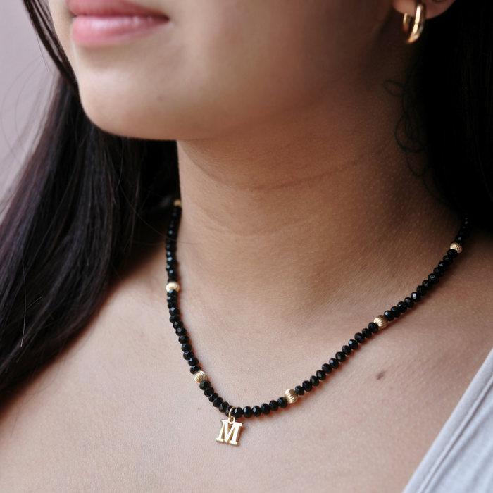 FINEBEADS || Raven Necklace