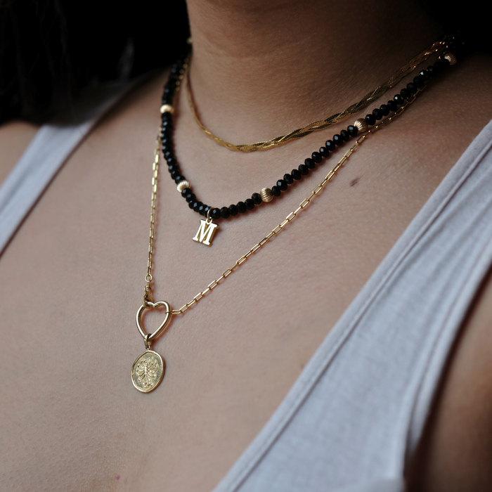 FINEBEADS || Raven Necklace