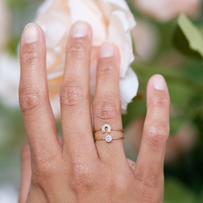 R0039 || Rounded Halo Ring– A R M E D