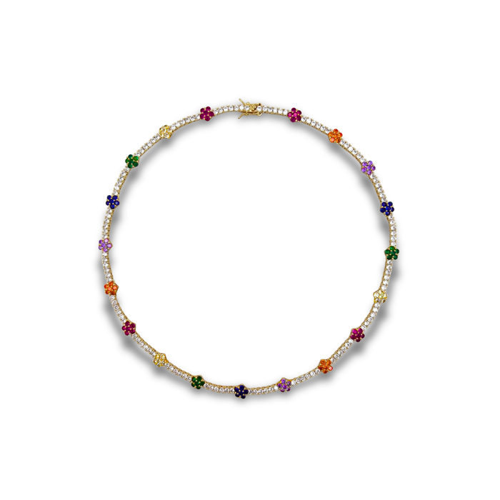 TENNIS || Flower Necklace