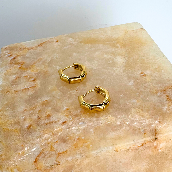 EARRINGS || Ridge Hoops