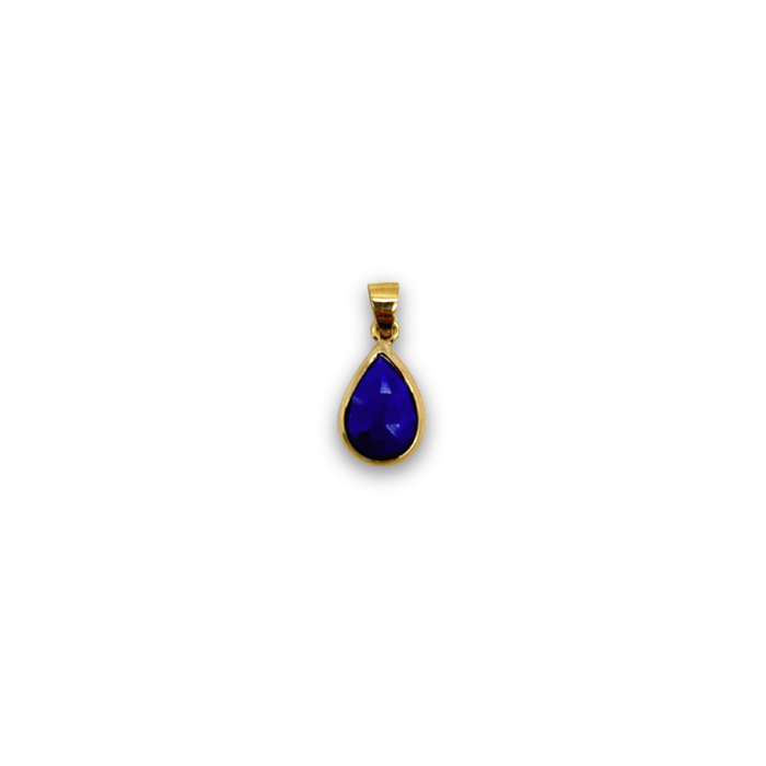 C0020 || Lapis Lazuli Teardrop