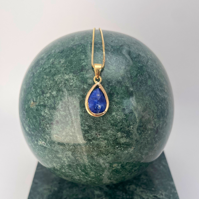 C0020 || Lapis Lazuli Teardrop