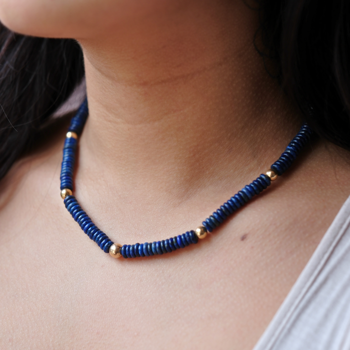 FINEBEADS || Lapis Necklace