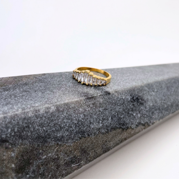 Pyremid Ring RINGS || Baguette Pyramid Ring– A R M E D