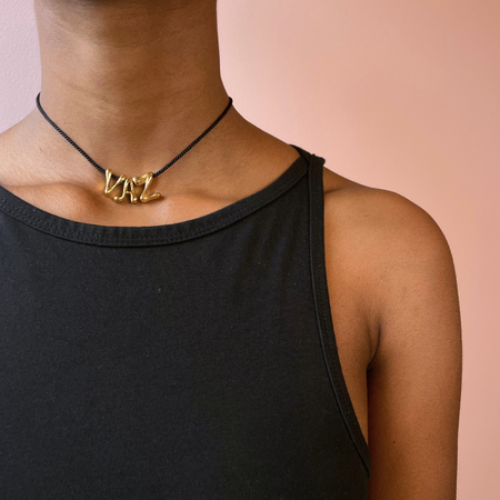 NECKLACES || Wavy Initial + Round Snake