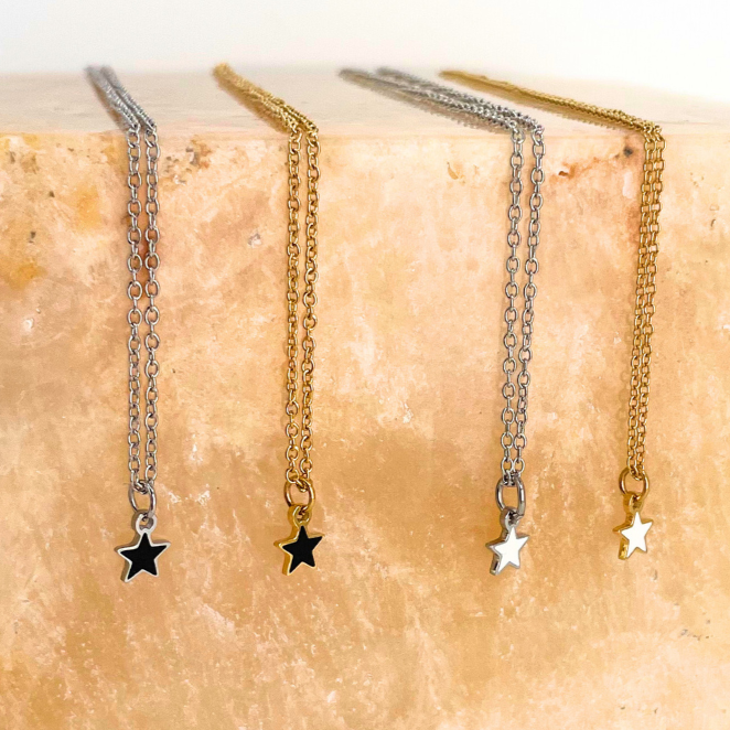 CHARMED || Itty Bitty Enamel Stars