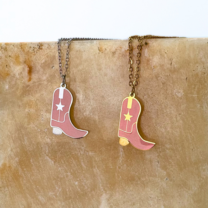 CHARMED || Pink Pony Boot