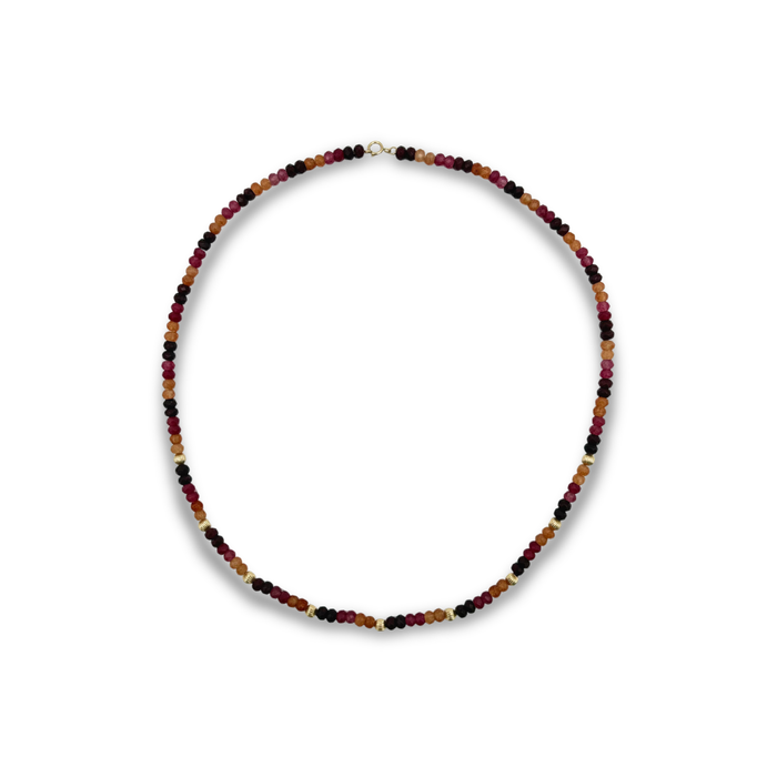 FINEBEADS || Crimson Necklace