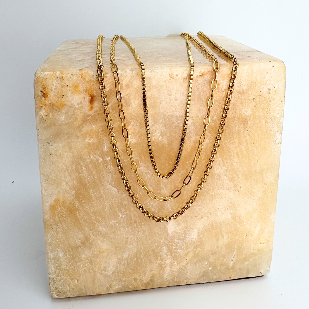 NECKLACES || Three Layer Chain– A R M E D