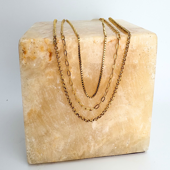 NECKLACES || Three Layer Chain