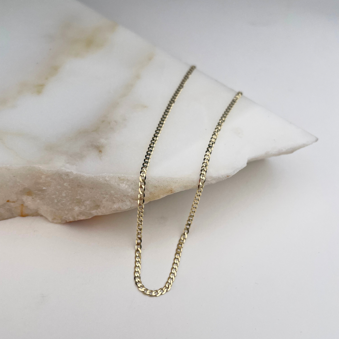 A0001 || Baby Curb Chain Anklet