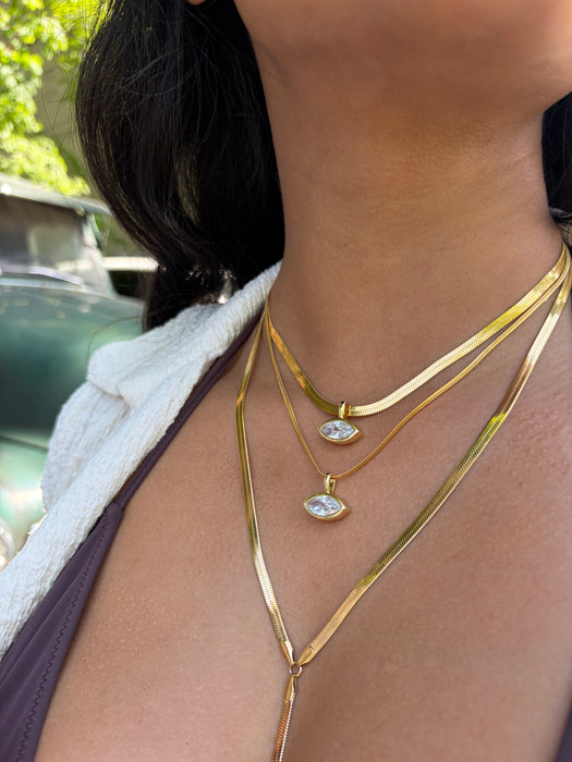 NECKLACE || Lex on Snake Chain