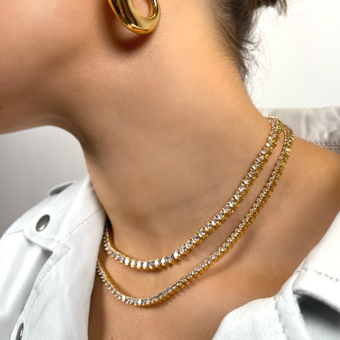 ESSNTL Tennis Necklace